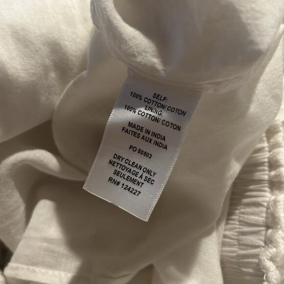 Misa Los Angeles Sarika Mini Dress White Flutter Sleeve Size Small - Picture 5 of 5